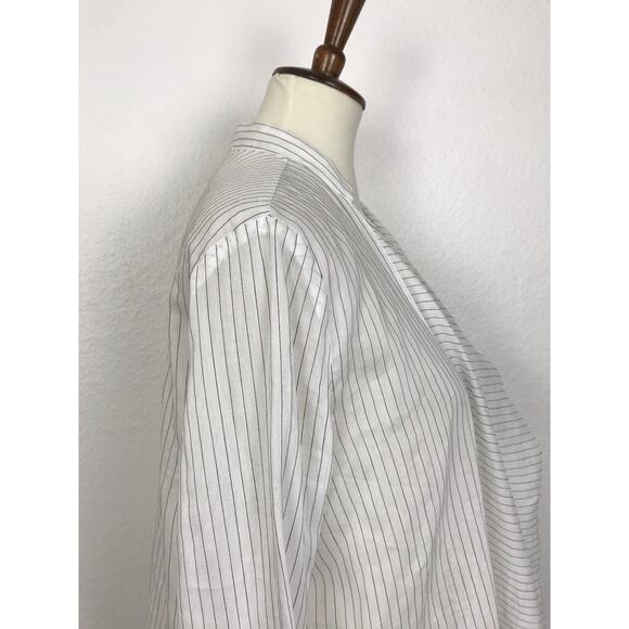 Liviana Conti Top Multicolor Striped Semi Sheer Pullover - Picture 5 of 11